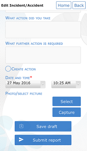 HSEQManager - Action filed 